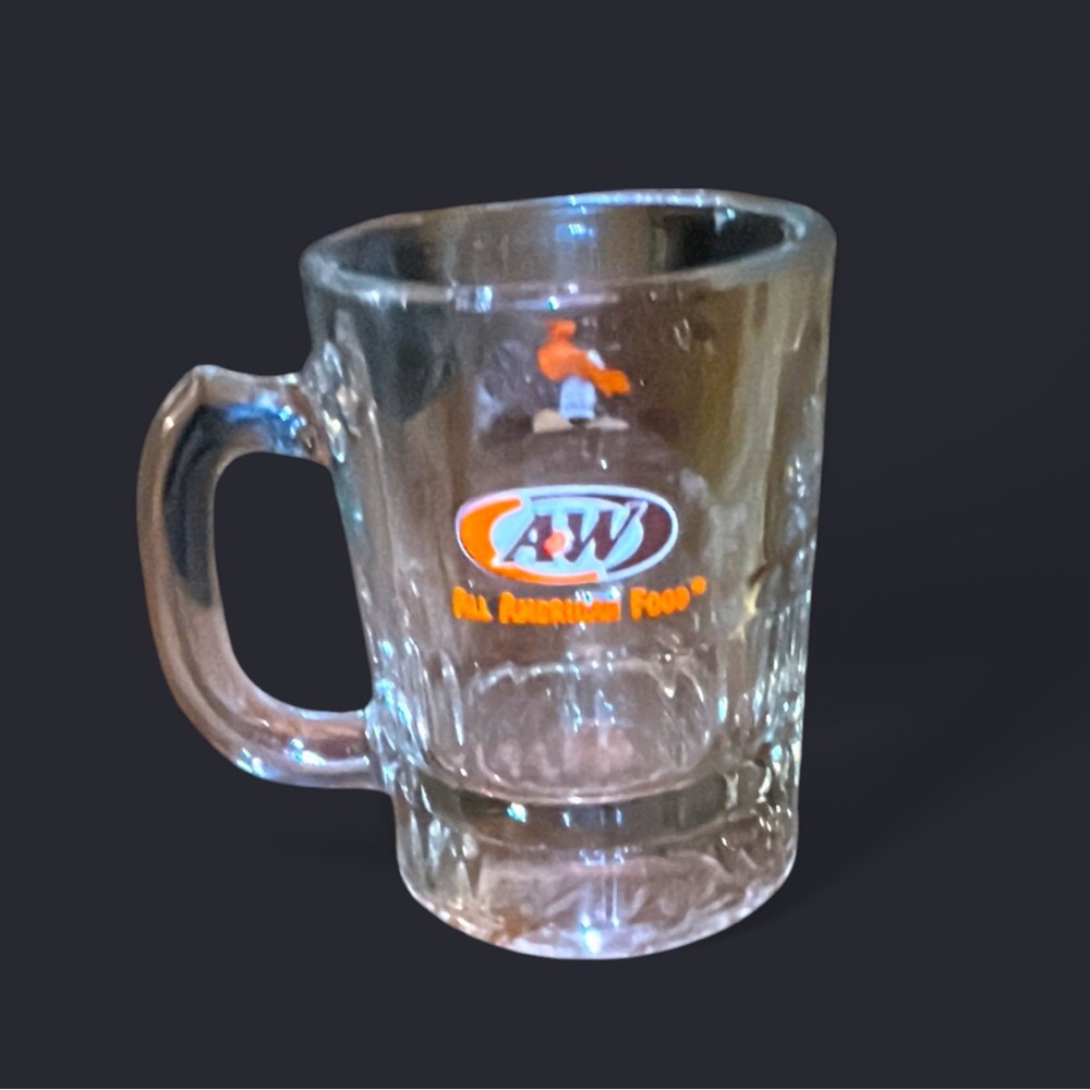 Vintage A&W Mini 3” Rooty Bear With Original Logo Mug